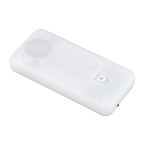 Riuulity Licht in Form eines Mobiltelefons für und Klare Klangqualität für Hörentwicklung, Reisespielzeug, Premium -Plastikmaterial (White) von Riuulity