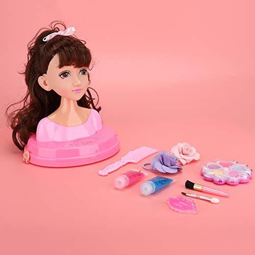 Make-up-Puppe, Büste, Puppenkleid, Set, Make-up, Frisur, Prinzessin, Geschenkbox für , Spielzeug für Mädchen (MY319-6) von Riuulity