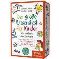 Der große Wissenstest für Kinder - Was weißt du über die Welt? (Kinderspiel) von Riva