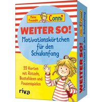 Meine Freundin Conni - Weiter so! - Motivationskärtchen für den Schulanfang von Riva Verlag GmbH