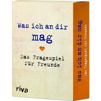 Was ich an dir mag - Das Fragespiel für Freunde (Spiel) von Riva Verlag GmbH