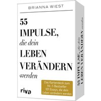 55 Impulse, die dein Leben verändern werden - Das Kartendeck zum Nr.-1-Bestseller 101 Essays, die dein Leben verändern werden von Riva Verlag GmbH