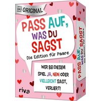 Pass auf, was du sagst - Die Edition für Paare von Riva