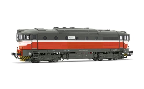 Rivarossi HR2930 Mercitalia S&T Diesellokomotive D753 rotgraue Lackierung mit weißen Streifen ep VI Loco - Diesel von Rivarossi