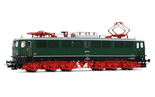 Rivarossi HR2942S DR, 6-Achs-Elektrolokomotive 251 015-4, grüne Lackierung mit roten Drehgestellen, ep. IV, mit DCC Sounddecoder Elektrolokomotive von Rivarossi