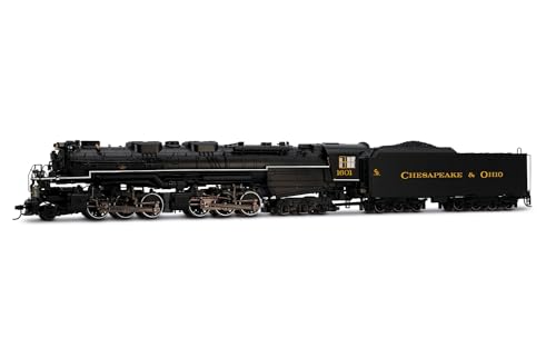 Rivarossi HR2950 Cheseapeake und Ohio, Gelenkdampflokomotive 2-6-6-6 „Allegheny“, #1601, Dampflokomotive, Black Rivarossi HR2950 Cheseapeake und Ohio, Gelenkdampflokomotive 2-6-6-6 „Allegheny“, #1601, Dampflokomotive, Black von Rivarossi