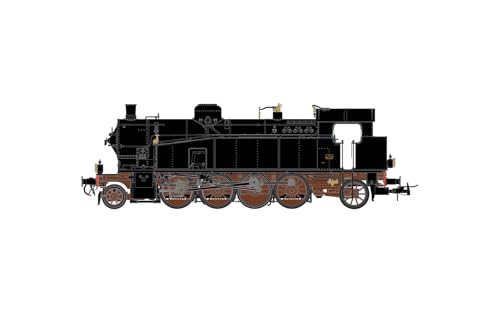 Rivarossi HR2956S FS, Dampflokomotive Gr. 940, Öllampen, Folge. III, mit DCC-Sounddecoder Modell RailwayLoco-Steam von Rivarossi