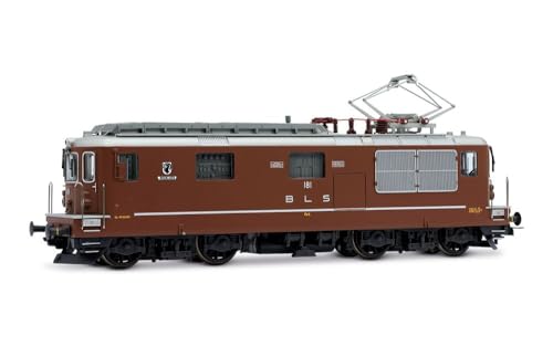 Rivarossi HR2959S BLS, Re 4/4 181 „Interlaken“ lang mit Fahrerfigur, Logo und Nummer mit dicken Chromaufklebern, Ep. IV, mit DCC-Sound-Decoder. Elektrolokomotive, Braun Rivarossi HR2959S BLS, Re 4/4 181 „Interlaken“ lang mit Fahrerfigur, Logo und Nummer mit dicken Chromaufklebern, Ep. IV, mit DCC-Sound-Decoder. Elektrolokomotive, Braun von Rivarossi