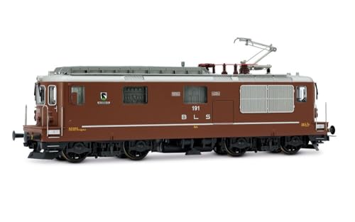 Rivarossi HR2960S BLS, Re 4/4 191 „Reichenbach“ lang mit einarmigem Stromabnehmer und Fahrerfigur, Ep. IV-V, mit Scheibenrädern, mit DCC-Sound-Decoder. Elektrolokomotive Rivarossi HR2960S BLS, Re 4/4 191 „Reichenbach“ lang mit einarmigem Stromabnehmer und Fahrerfigur, Ep. IV-V, mit Scheibenrädern, mit DCC-Sound-Decoder. Elektrolokomotive von Rivarossi
