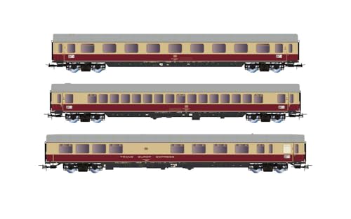 Rivarossi HR4305 3er-Pack „Tee Helvetia“, ARD+mh 105, Apümh 121 und Avümh 111 Modelleisenbahn – Reisezugwagen Rivarossi HR4305 3er-Pack „Tee Helvetia“, ARD+mh 105, Apümh 121 und Avümh 111 Modelleisenbahn – Reisezugwagen von Rivarossi
