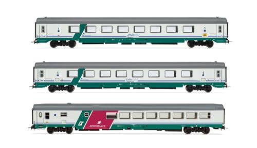 Rivarossi HR4359 FS 3er Pack IC 507 530 Sila Torino-Reggio C 2X Gran Rolling Stock - Coaches von Rivarossi