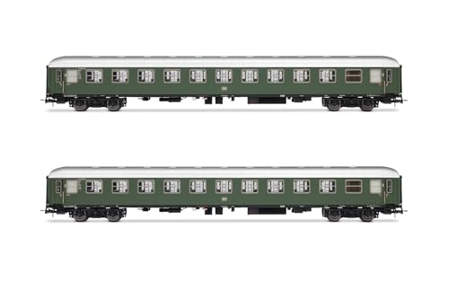 Rivarossi HR4377 DB, 2er Pack Liegewagen Bc4üm-62, grüne Lackierung, Ep. III Personenwagen Rivarossi HR4377 DB, 2er Pack Liegewagen Bc4üm-62, grüne Lackierung, Ep. III Personenwagen von Rivarossi