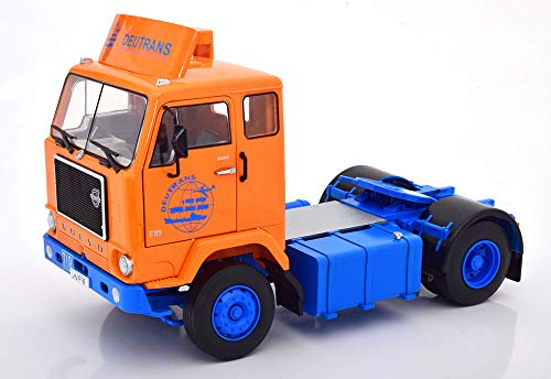 KK-Scale Road Kings Volvo F88 Deutrans 1965-1977 Orange Blau LKW limitiert 1 von 600 Stück 1/18 Modell Auto von Road Kings