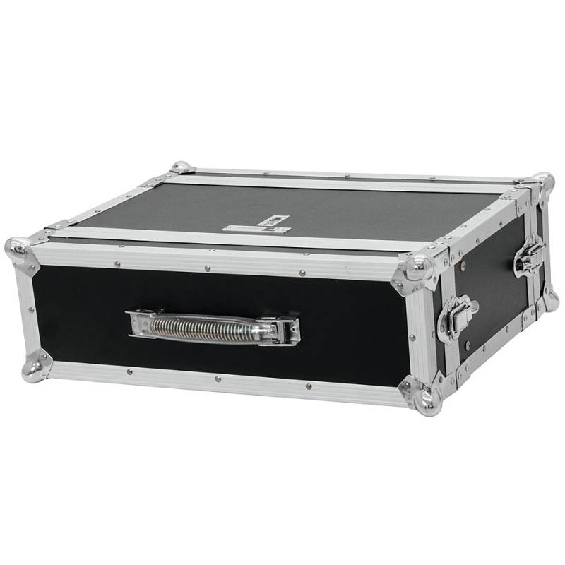 Roadinger Effect Rack CO DD, 3U, 24 cm deep, black 19"-Rack von Roadinger