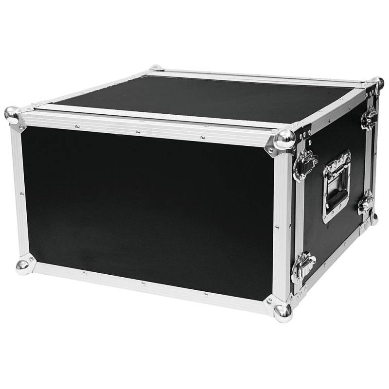 Roadinger Effect Rack CO DD, 6U, 38cm deep, black 19"-Rack von Roadinger