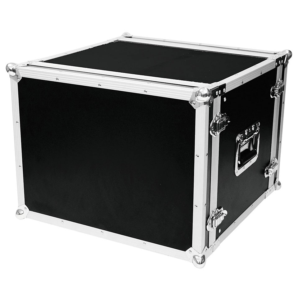 Roadinger Effect Rack CO DD, 8U, 24cm deep, black 19"-Rack von Roadinger