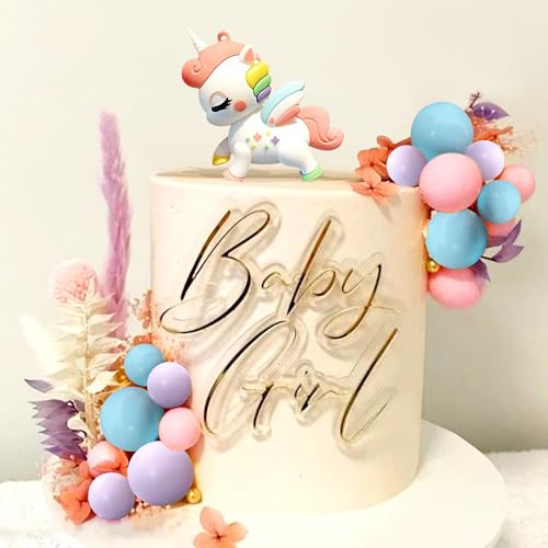 Roaring Good Time Einhorn Kuchendeko Kuchen Topper Einhorn Einhorn Tortendeko Geburtstag Regenbogen Happy Birthday Macaron Kuchen Deko Pony Geburtstag Dekoration Einhorn Party Favors für Mädchen Junge von Roaring Good Time