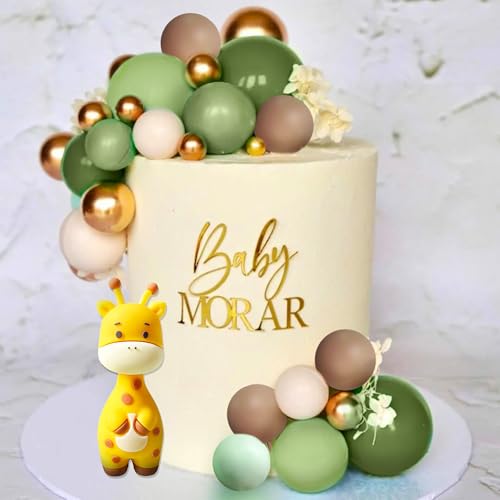 Roaring Good Time Safari Baby Party Kuchen Dekorationen Mädchen Wilde Kuchen Wilde Kuchen Topper Safari Kuchen Dekorationen Wilde Ein Kuchen Topper 1.Geburtstag Mädchen Zoo Tier Kuchen Toppers von Roaring Good Time