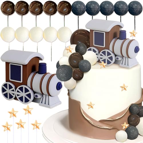 Roaring Good Time Vintage Zug Kuchen Dekoration Zug Kuchen Topper Zug Thema Geburtstag Dekorationen Baby Shower Party Supplies Baby Shower Kuchen Dekoration von Roaring Good Time