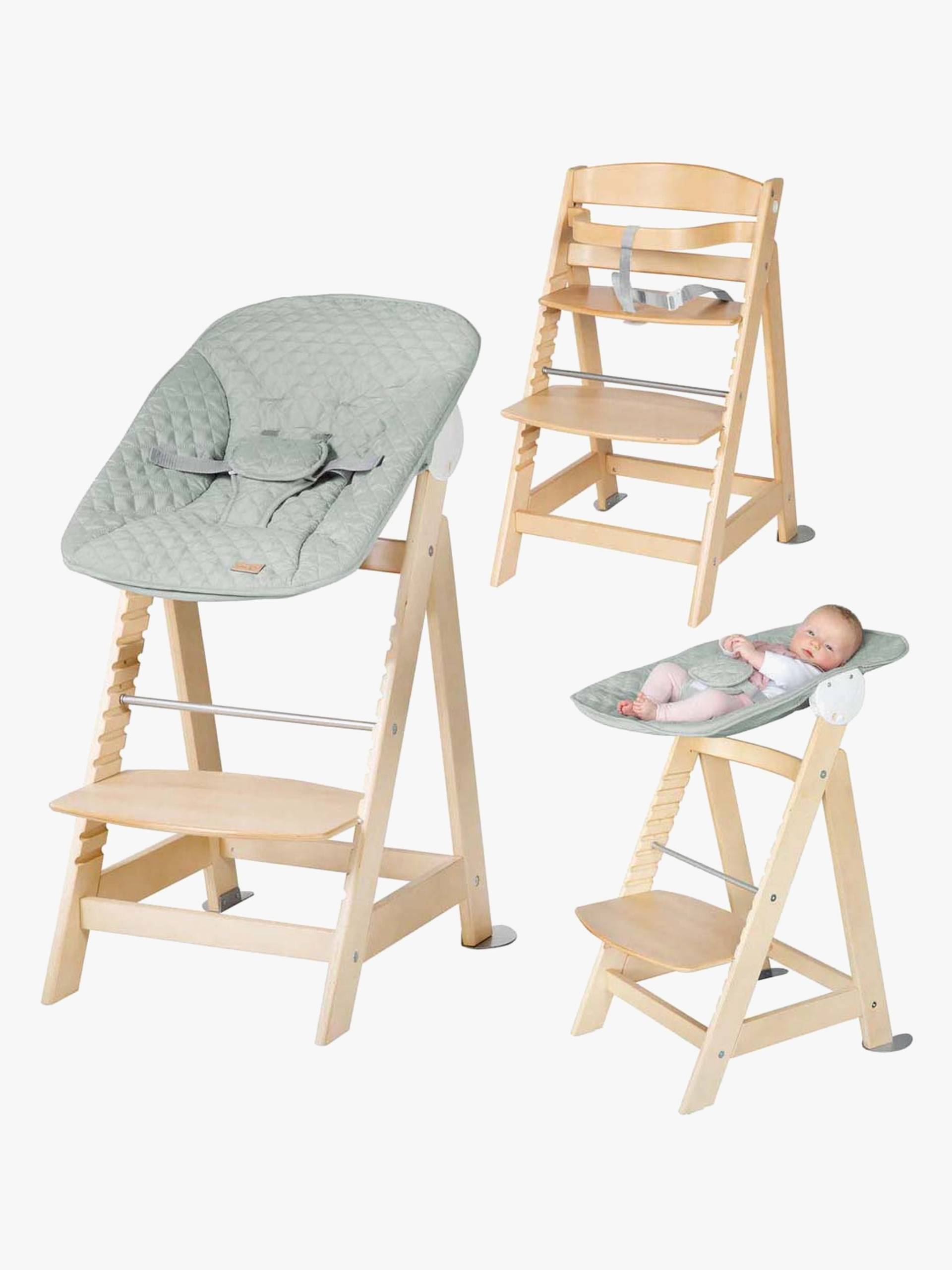 Roba Born Up 2-in-1 Hochstuhl, Natural/Frosty Green Roba Born Up 2-in-1 Hochstuhl, Natural/Frosty Green von Roba