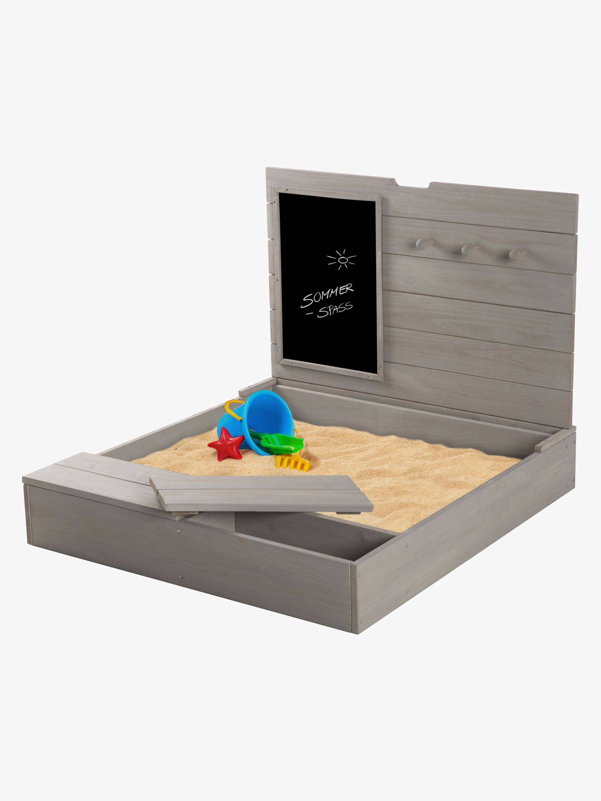 Roba Sandkasten mit Deckel, Grau Roba Sandkasten mit Deckel, Grau von Roba