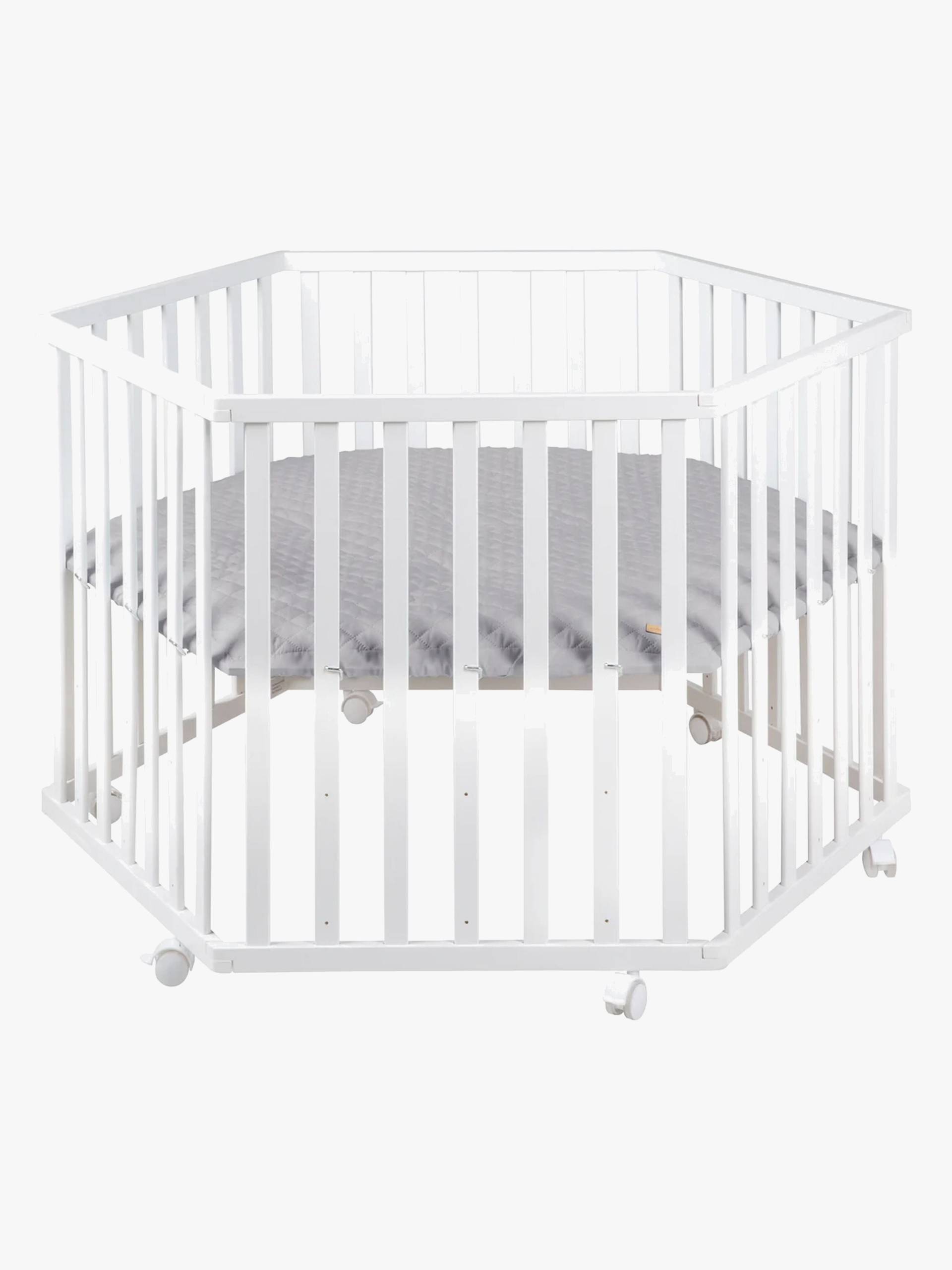 Roba Style Hexagon Laufgitter mit Rädern, White & Grey Roba Style Hexagon Laufgitter mit Rädern, White & Grey von Roba