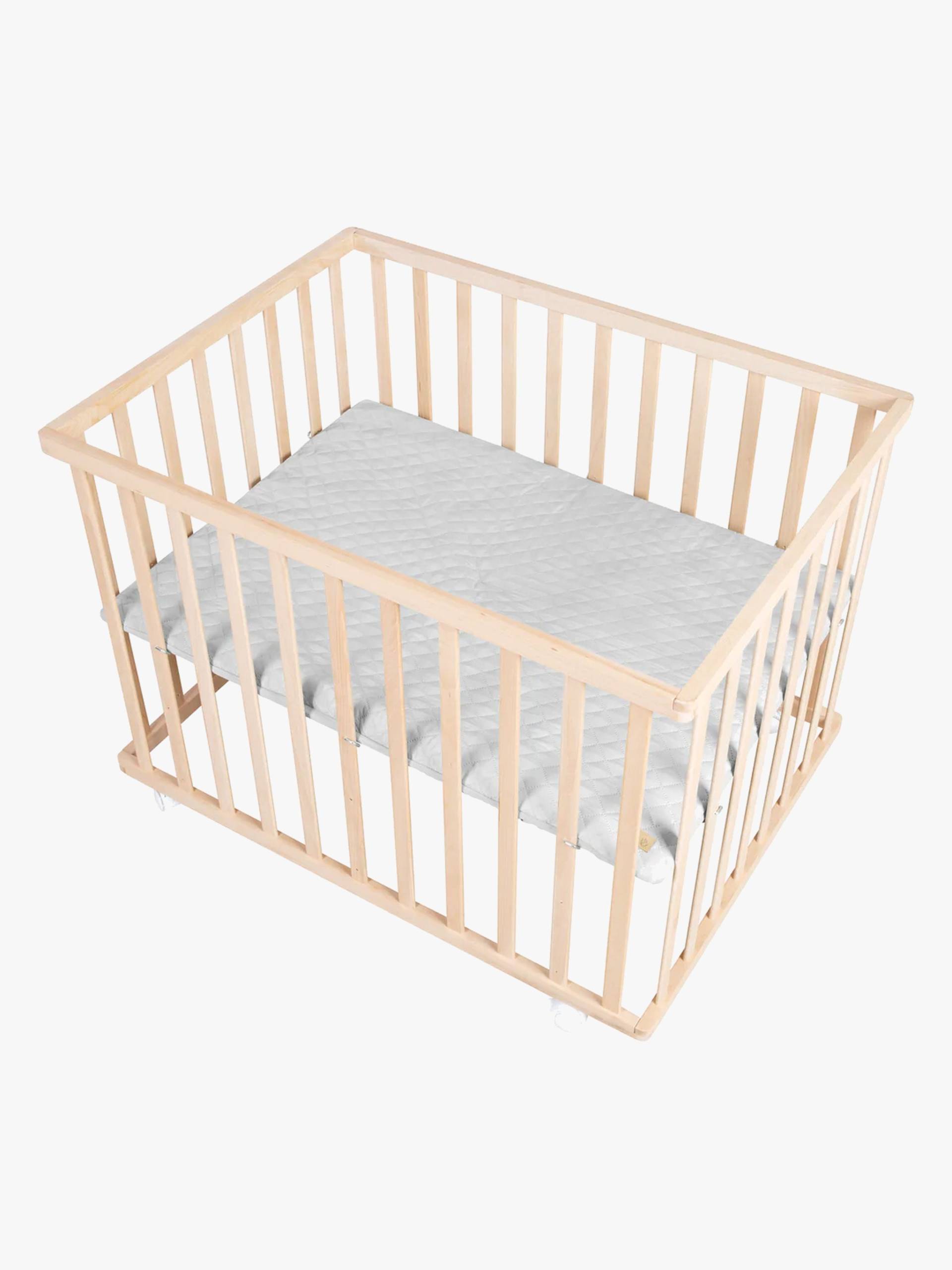 Roba Style Laufgitter mit Rädern, Wood & Grey Roba Style Laufgitter mit Rädern, Wood & Grey von Roba