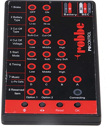 Robbe Modellsport RO-CONTROL PROGCARD PROGRAMMIERKARTE (NICHT FÜR"PRO" SERIE!) von Robbe Modellsport