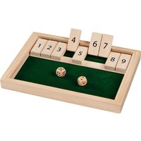 Goki WG175 - Würfelspiel Shut the box von Gollnest & Kiesel KG