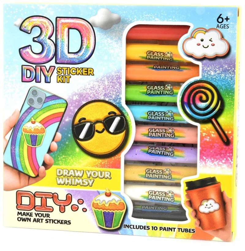 Robetoy 3D DIY Sticker-Set Stifte 10 Teile von Robetoy