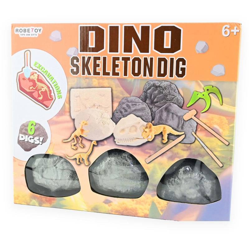 Robetoy DIG IT OUT DINOSAUR SKELETON Ausgrabungsset von Robetoy