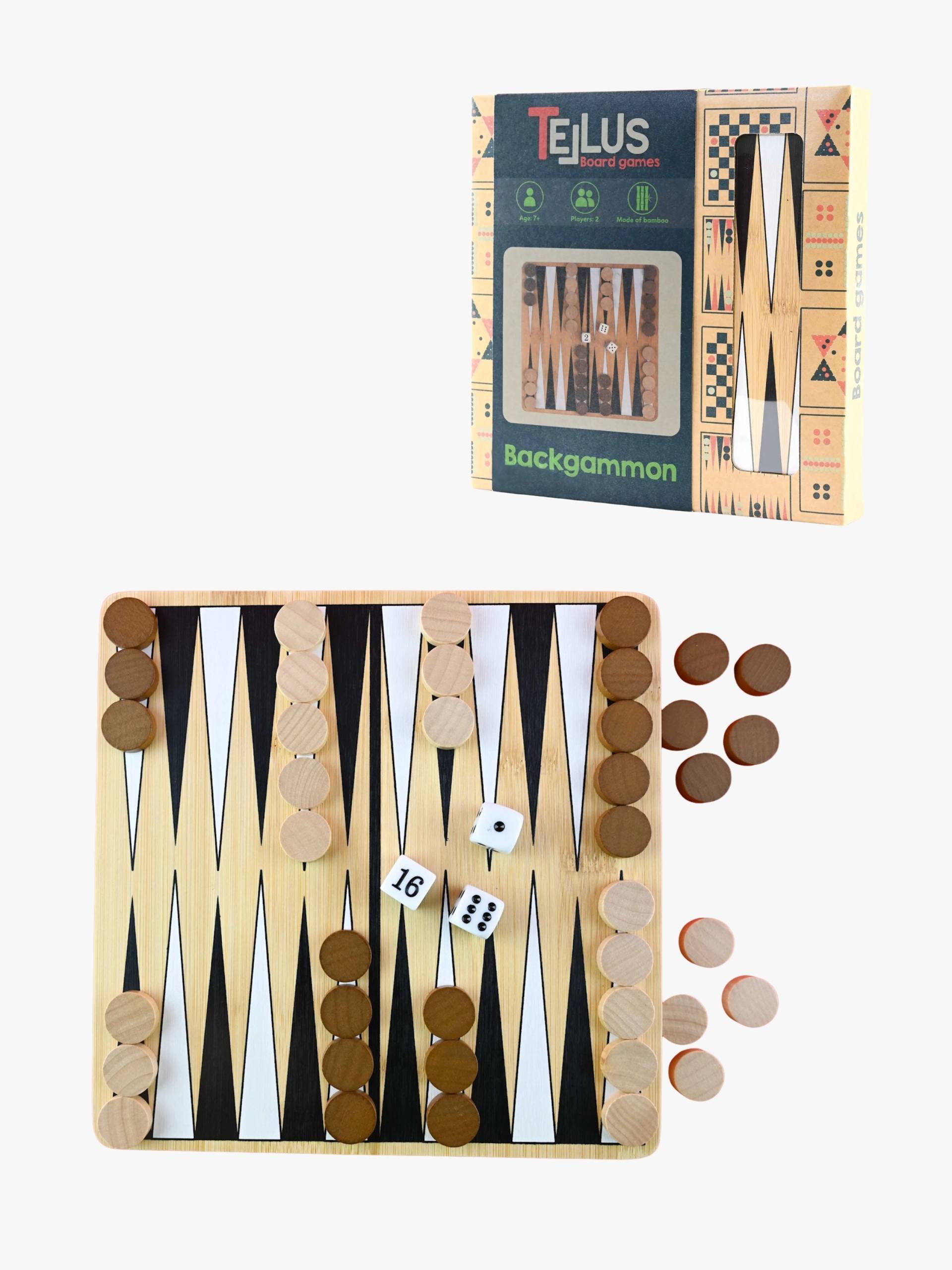Robetoy Tellus Backgammon Aus Holz Robetoy Tellus Backgammon Aus Holz von Robetoy