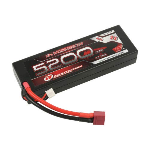 Robitronic LiPo Akku 5200mAh 2S 40C T-Stecker von Robitronic