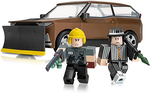 ROBLOX ROB0498 Car Crusher 2: Grandeur Dignity, Fahrzeug mit Figuren, Zubehör und exklusivem Spielcode, Spielzeug ab 6 Jahren von Roblox