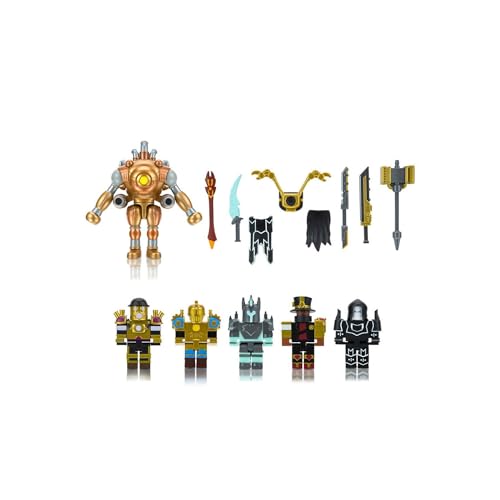 Roblox ROB0496 - Dungeon Quest: Fusion Goliath Throwdown, 6 Actionfiguren, Zubehör und Spielcode, ab 6 Jahren Roblox ROB0496 - Dungeon Quest: Fusion Goliath Throwdown, 6 Actionfiguren, Zubehör und Spielcode, ab 6 Jahren von Roblox