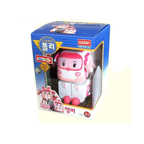 Robocar Poli Korea Toy Transformer Robot – Bernstein (ROPOLI02_Amber) von Robocar Poli