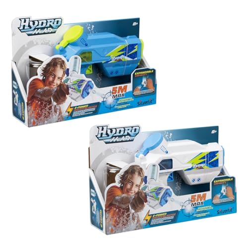 Hydro M.A.D. Mini Blaster Wasserpistole mit Innentank und extra 200 ml Wassertank von Rocco Giocattoli