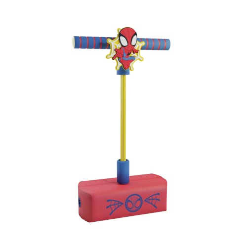 Rocco Giocattoli 20574942 Spidey Springende Pogo für Kindergymnastik, Motorik, Spielen im Freien und Innenbereich, Multicolor von Rocco Giocattoli