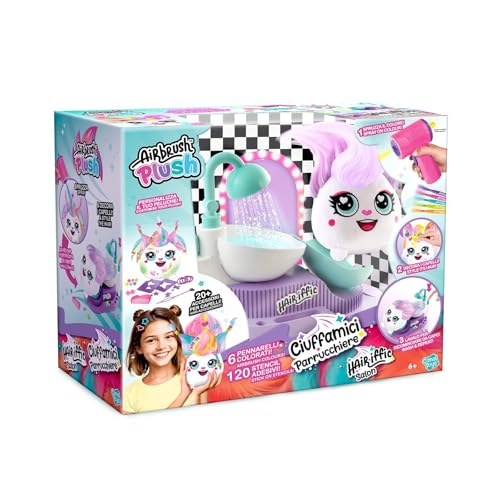 Rocco Giocattoli Airbrush Plush Haarbüschel Friseur Rocco Giocattoli Airbrush Plush Haarbüschel Friseur von Rocco Giocattoli