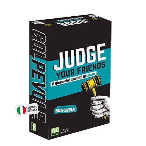 Rocco Giocattoli Judge Your Friends - Yas Games - Das Einzigartige auf Italienisch von Rocco Giocattoli