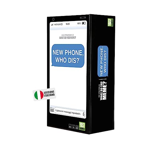 Rocco Giocattoli Yas Games – New Phone, Who Dis – Le seul en Italien, 18+ von Rocco Giocattoli