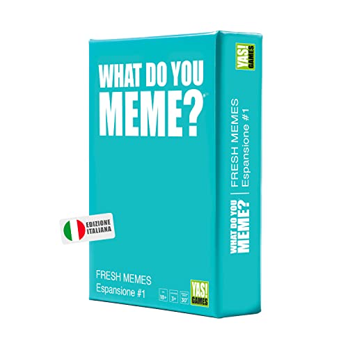 Yas Games - Erweiterung What Do You Meme? Freshmeme - Der einzige auf Italienisch, ab 18 Jahren von Rocco Giocattoli