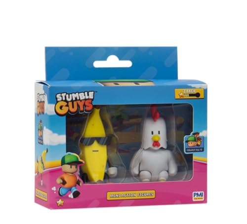 Rocco Giocattoli - Stumble Guys Action Figures 2 Pack AST C cm 8 von Rocco Giocattoli