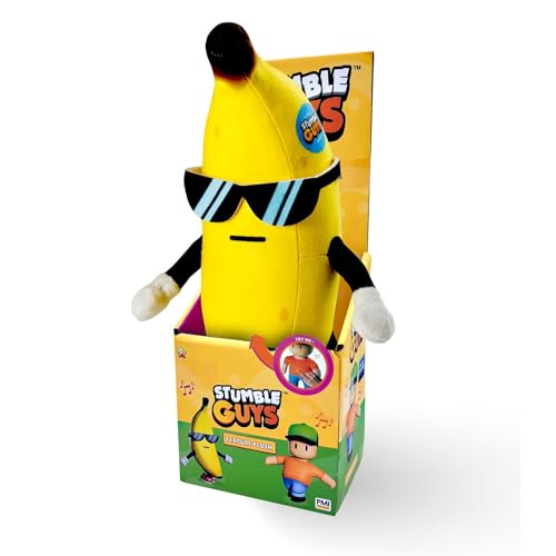 Rocco Giocattoli Stumble Guys Plüschtier 25 cm mit Banana Guy Funktionen Rocco Giocattoli Stumble Guys Plüschtier 25 cm mit Banana Guy Funktionen von Rocco Giocattoli