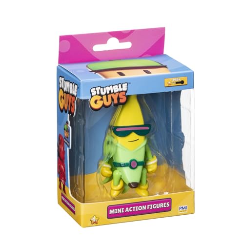 Rocco Giocattoli Stumble Guys2 Actionfigur 8 cm Super Banana von Rocco Giocattoli