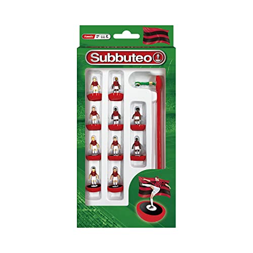 Rocco Giocattoli Subbuteo Team rot/schwarz CM11X23X4 LS-041744* von Rocco Giocattoli