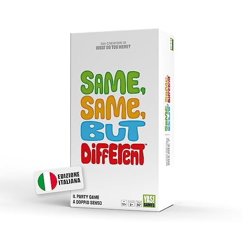 YAS Games Same But Different - Der einzige auf Italienisch, ab 18 Jahren von Rocco Giocattoli