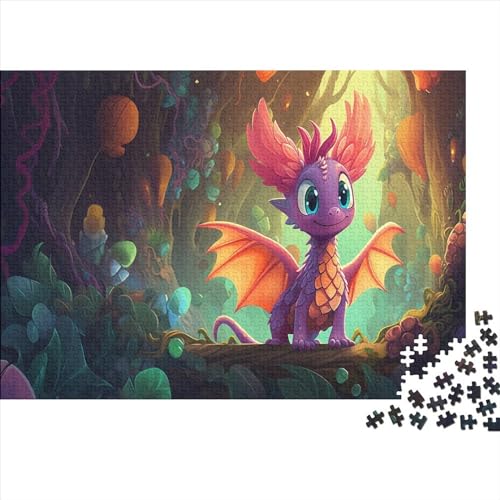 Puzzle 1000 Pieces, Adult Puzzle, Dragon DIY Tier Puzzle Puzzles Für Erwachsene Klassische Puzzles Schweres Lernspielzeug Erwachsene Kinder 1000 Stück von Rochile