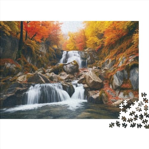 Puzzle 1000 Stück Erwachsene Seen DIY Landschaften Puzzle Stress Relieve Family Puzzle Game Schweres Lernspielzeug Erwachsene Kinder 1000 Stück von Rochile