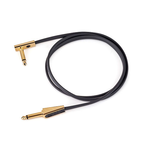 RockBoard Flat Looper/Switcher Connector Gold Series 1 m Patchkabel von RockBoard